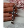925 STERLING SILVER CROSS LENGTH 3 in