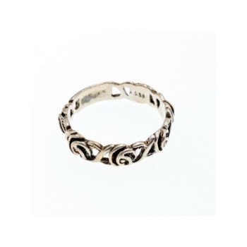 Vintage Sterling Silver Ring Size 10.25