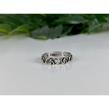 Vintage Sterling Silver Ring Size 10.25