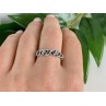 Vintage Sterling Silver Ring Size 10.25