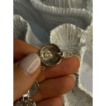 Summer Ocean Shell Star 925 Sterling Silver Bracelet Length 7