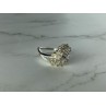 925 Sterling Silver CZ Ring Size 11.5