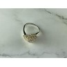 925 Sterling Silver CZ Ring Size 11.5