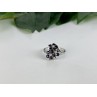 925 Sterling Silver Sapphire & CZ 