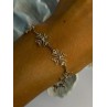 Lovely 925 Sterling Silver Bracelet Length 7