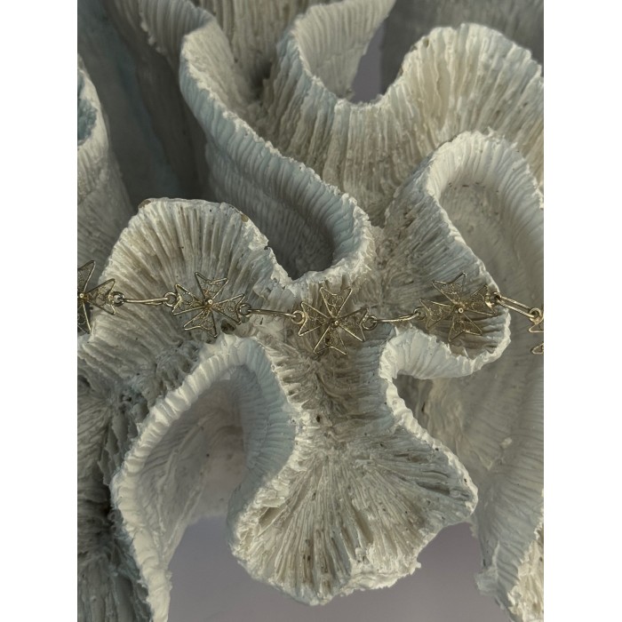 Lovely 925 Sterling Silver Bracelet Length 7