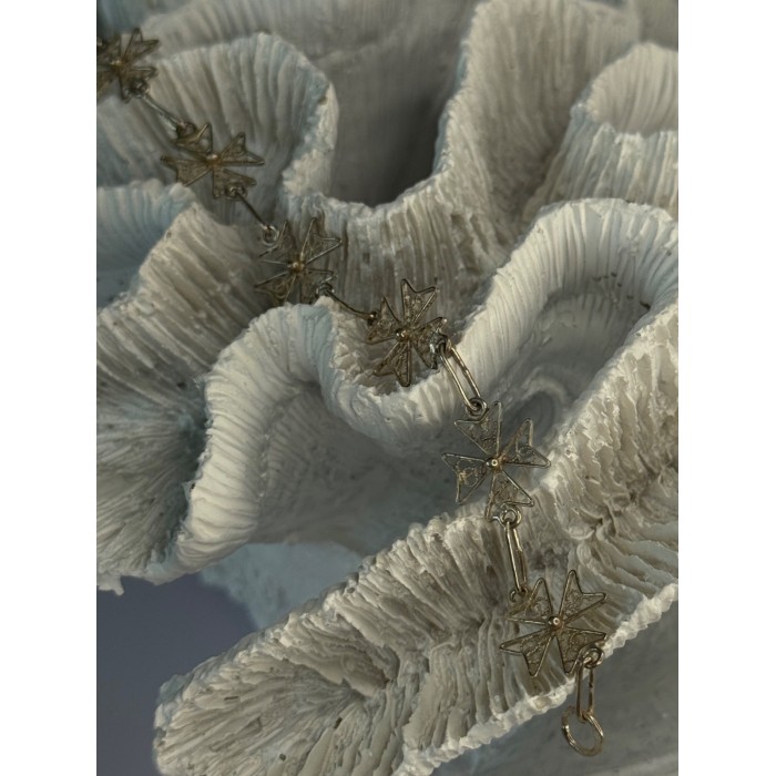 Lovely 925 Sterling Silver Bracelet Length 7