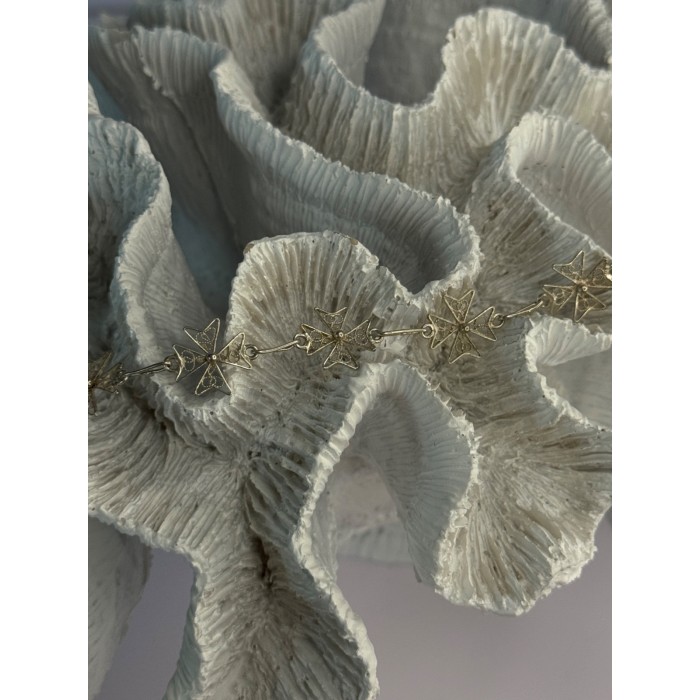 Lovely 925 Sterling Silver Bracelet Length 7