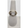 925 Sterling Silver CZ Ring Size 7.5