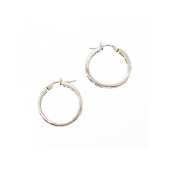 925 Sterling Silver Gold Plated CZ Earrings