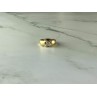 925 Sterling Silver Gold Plated Ring Size 5.5