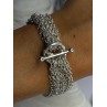 Elegant Design 925 Sterling Silver Bracelet Length 8