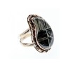 925 Sterling Silver Jasper Ring Size 8