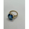 10K YELLOW GOLD RING  TOPAZ  SIZE 5