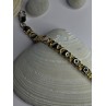 Italy 925 Sterling Silver & Gold Plated Bracelet Length 7