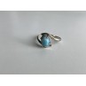 Vintage 925 Sterling Silver Larimar Ring Size 6.5