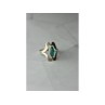 925 Sterling Silver Chinese Turquoise Ring Size 6.75 Mexico