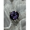 925 STERLING SILVER SAPPHIRE 10 Ct RING SIZE 4.5
