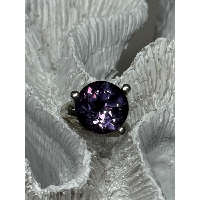 925 STERLING SILVER SAPPHIRE 10 Ct RING SIZE 4.5