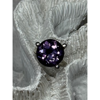925 STERLING SILVER SAPPHIRE 10 Ct RING SIZE 4.5