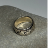 925 Sterling Silver Lizard Ring Size 7