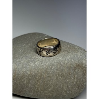925 Sterling Silver Lizard Ring Size 7