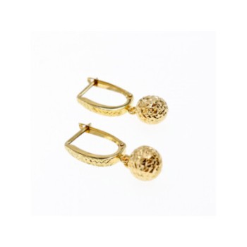 14K YELLOW GOLD  EARRINGS