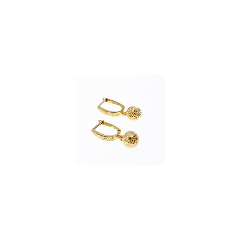 14K YELLOW GOLD  EARRINGS