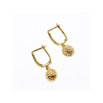 14K YELLOW GOLD  EARRINGS