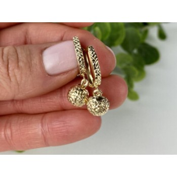 14K YELLOW GOLD  EARRINGS