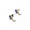 Avon 925 Sterling Silver Iolite Stud Earrings
