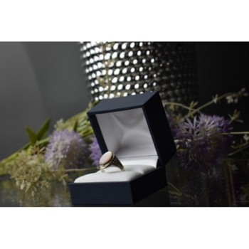 925 Sterling Silver Mother Of Pearl Ring Size 6.5