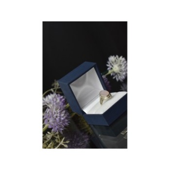 925 Sterling Silver Mother Of Pearl Ring Size 6.5