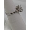 925 Sterling Silver CZ Ring Size 5