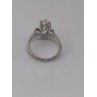 925 Sterling Silver CZ Ring Size 5