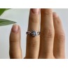 925 Sterling Silver CZ Ring Size 5.5