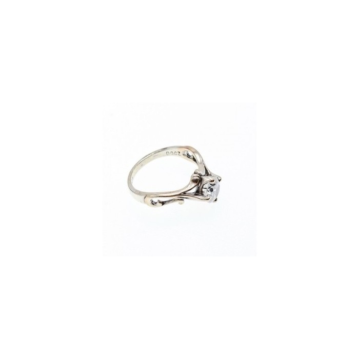 925 Sterling Silver CZ Ring Size 5.5