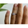 925 Sterling Silver CZ Ring Size 5.5