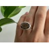 Vintage 925 Sterling Silver Hessonite Ring Size 6.5