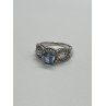 925 Sterling Silver CZ Ring Size 6.5