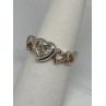 925 Sterling Silver Ring With CZ Size 6.75