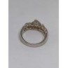 925 Sterling Silver Ring With CZ Size 6.75