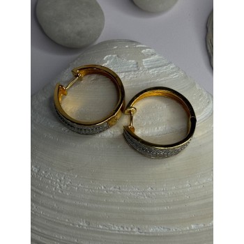 Beautiful Design 925 Sterling Silver Pearl & CZ Earrings Length 2.30 inch