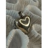 Vintage 925 Sterling Silver Onyx & Marcasite Heart Locket Pendant