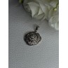 Lovely Flower 925 Sterling Silver Beryl Pendant Length 1 Inch