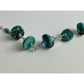 925 Sterling Silver Turquoise Bracelet