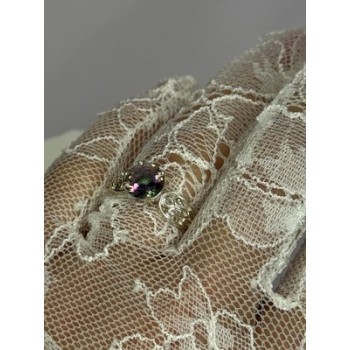 925 Sterling Silver Alexandrite Ring Size 7.5