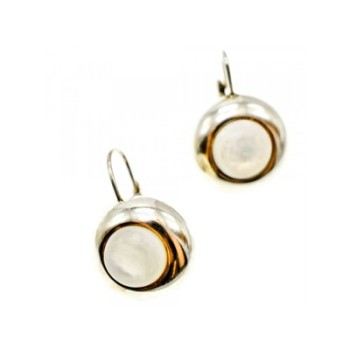 925 Sterling Silver Mother Of Pearl Earrings