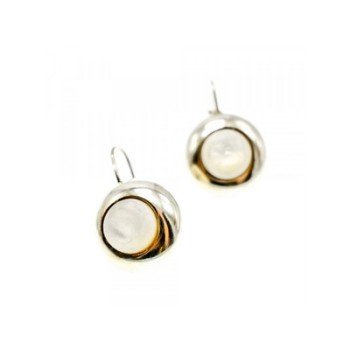 925 Sterling Silver Mother Of Pearl Earrings