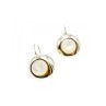 925 Sterling Silver Mother Of Pearl Earrings